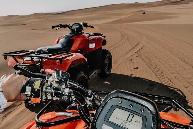 2h30min Explorer Quad Bike Tour - From the Desert Explorers centre to the dunes: the first phase