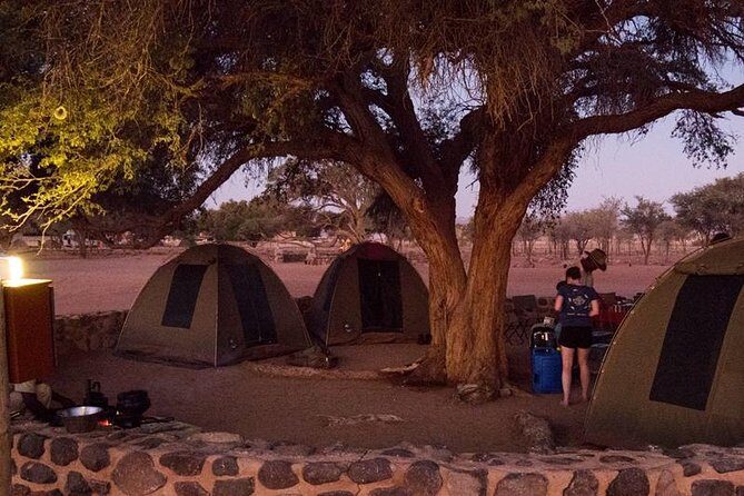 3 Day Sossusvlei Budget Camping Safari - Windhoek pickup and the drive toward the dunes