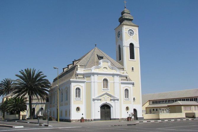 City Tour of Historical Swakopmund - German Evangelical Lutheran Church: Worship, Bells, and a Very Human Story