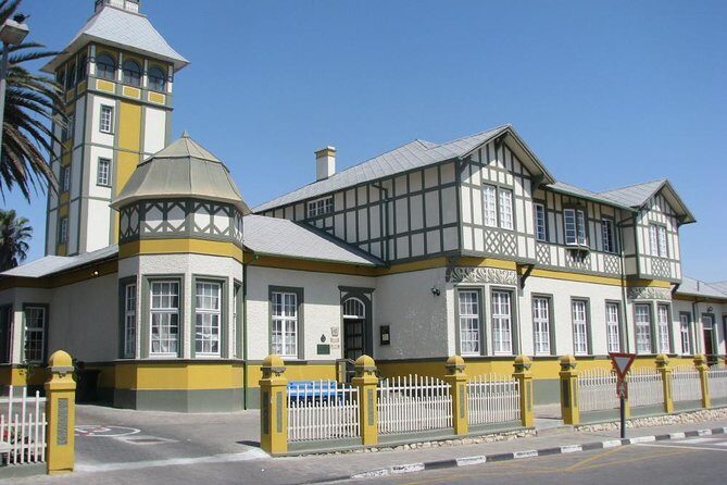 City Tour of Historical Swakopmund - Marine Memorial: A Monument With Specific Names and Dates