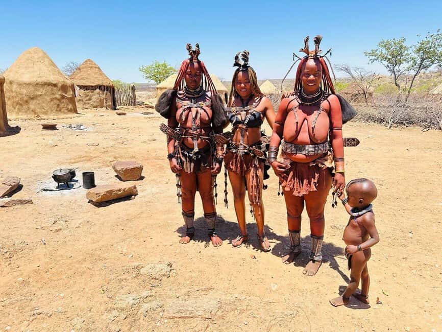 Etosha National Park: Himba Village Cultural Tour - The Village Walk: Ovahimba Huts, Courtyards, and Cattle Kraals