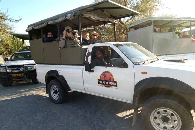 ETOSHA PARK SAFARI with local guides in 9-seater 4x4s - Etosha Pan Stop: Where the Wildlife Time Gets Concentrated