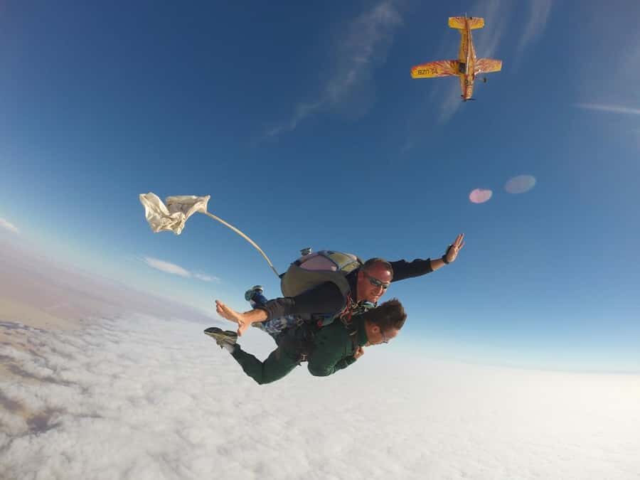 From Swakopmund: Tandem Sky Diving - Key highlights in plain English