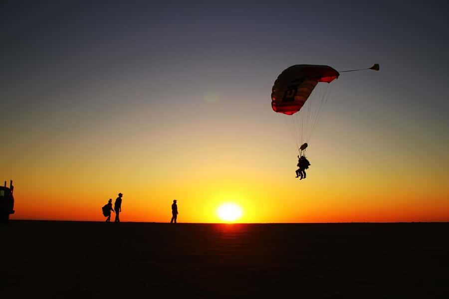From Swakopmund: Tandem Sky Diving - The flight up: 15 minutes that feel like waiting for a drumroll