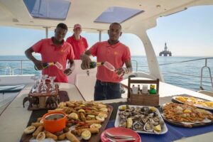 Marine Dolphin Seal Cruise - The Route: Oyster Farms, Pelican Point, the Seal Colony, and That Lighthouse Line