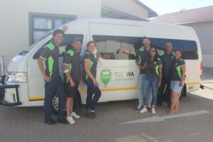 Private Transfers between Windhoek and Hosea Kutako Int. Airport - The ride in between: air-conditioned comfort in a short 30–45 minute run