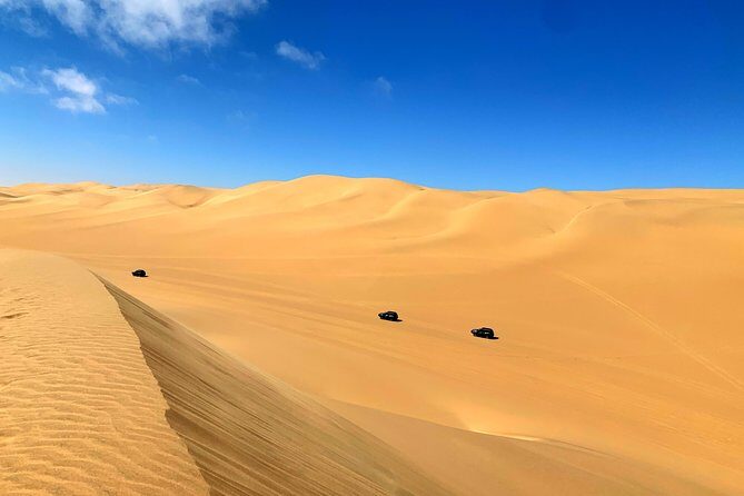 Sandwich Harbour 4x4 Adventure - Entering the dunes: the “where you go” part is the value
