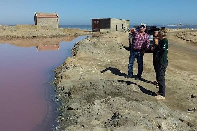 Sandwich Harbour Adventure: Seals and Sandwich harbour dune drive - Getting picked up in Swakopmund at 8:30 and rolling out smart