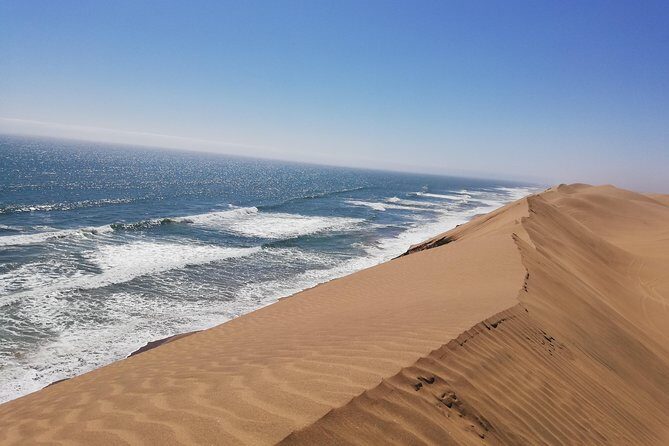 Sandwich Harbour Scenic Excursion - Design for the Cruise Ships - The short Walvis Bay Waterfront break before heading back