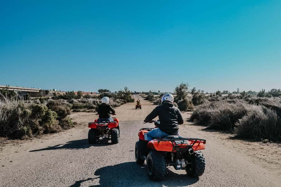 Swakopmund: Desert Dunes Quad Biking with Optional Sandboard - The Namib Dunes Feel Close, Not Staged
