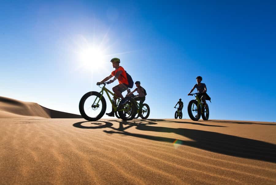 Swakopmund: Scenic Desert Bike Tour - From Swakopmund streets to the dry Swakop Riverbed