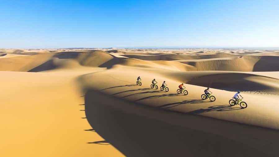 Swakopmund: Scenic Desert Bike Tour - Getting fitted fast: bike to your size and a safety brief
